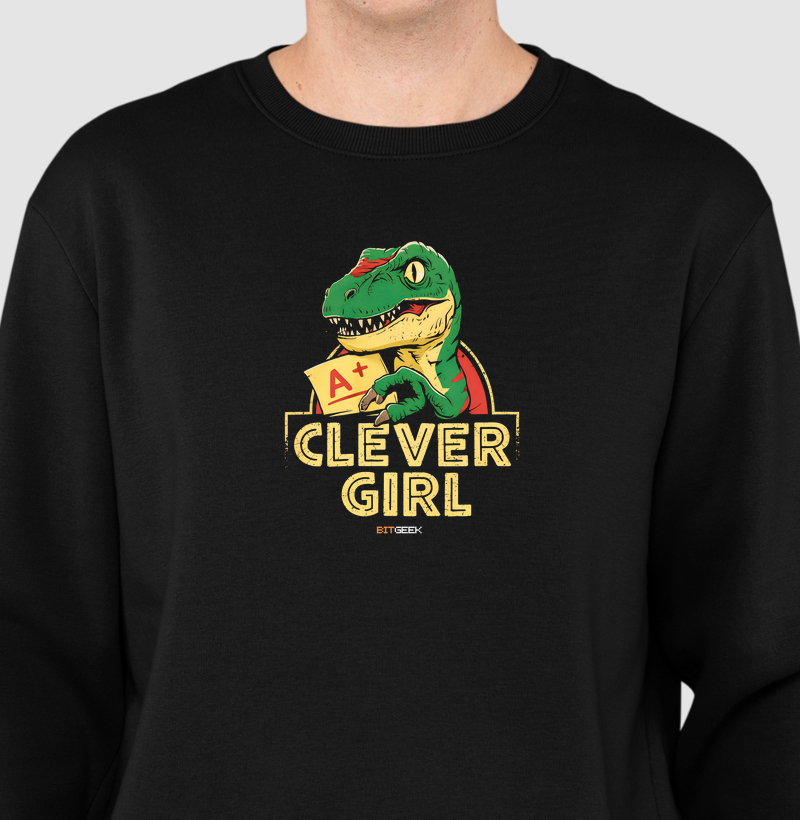 Suéter Moletom Clever Girl