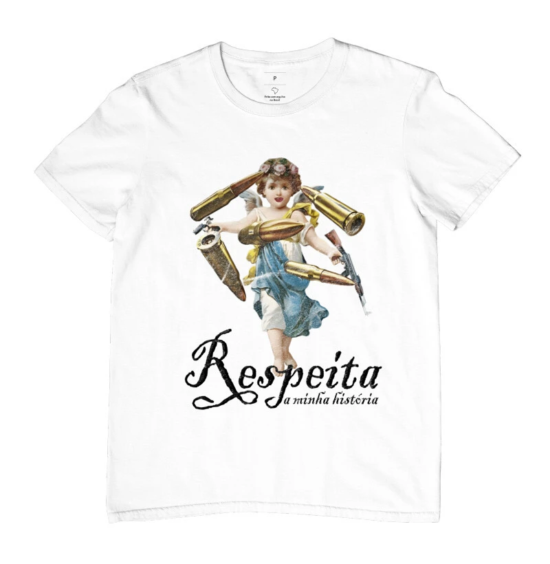 Camiseta Respeita a Minha História
