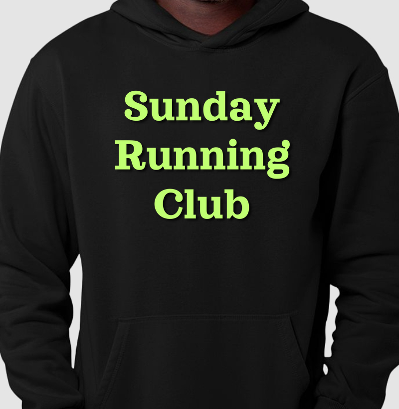 Sunday running club - hoodie