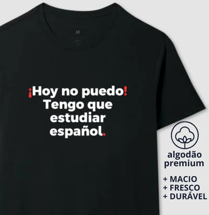 Camiseta ¡Hoy no puedo!