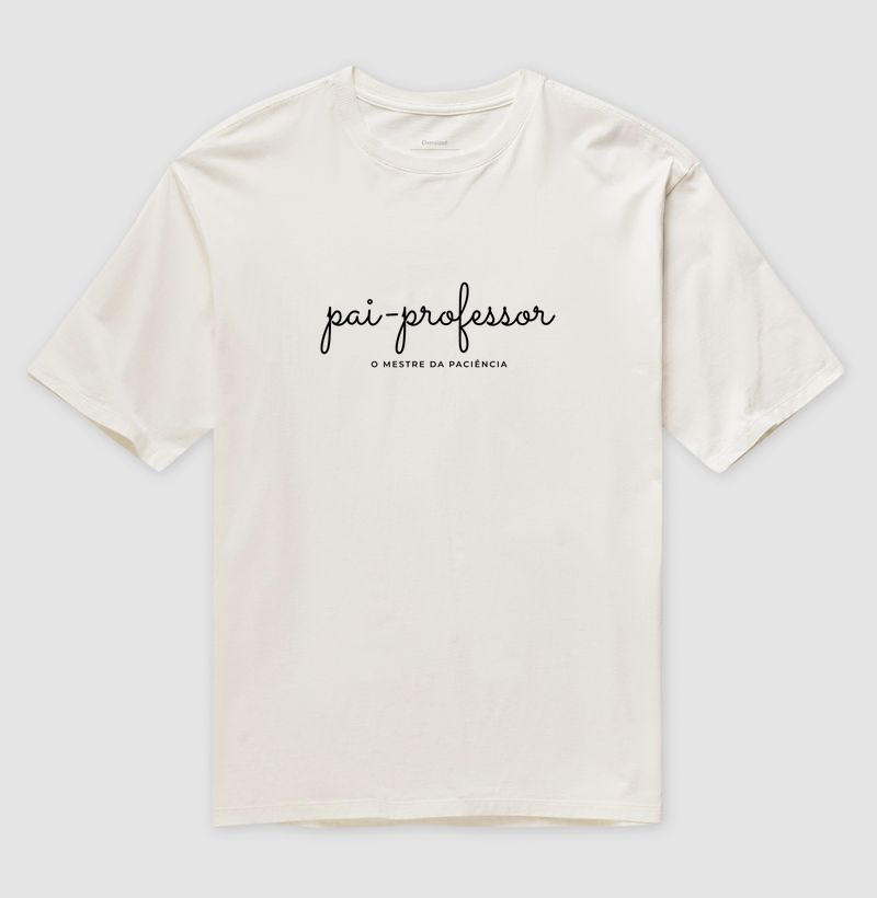 Práxis Camiseta Oversized Mestre da Paciência