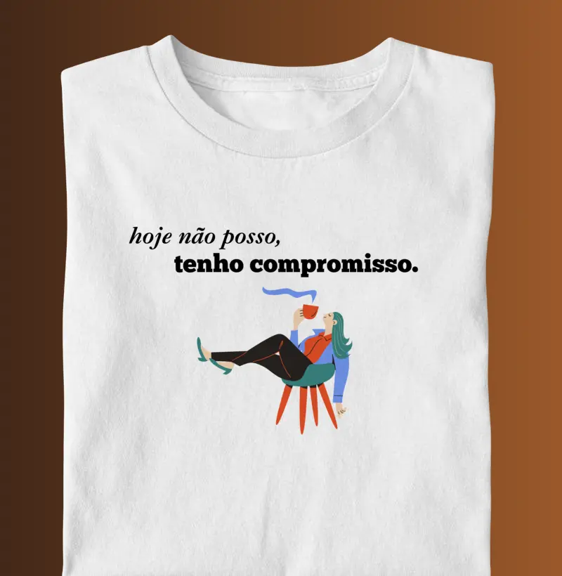 Hoje não posso, tenho compromisso (versão fem)