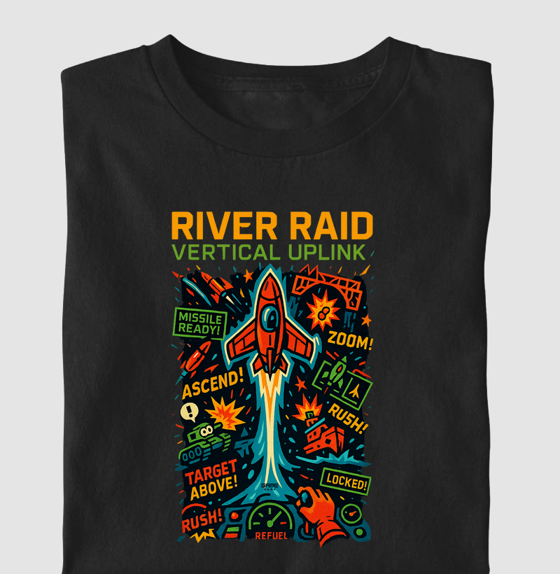 River Raid Vertical Uplink PopAtari Collection