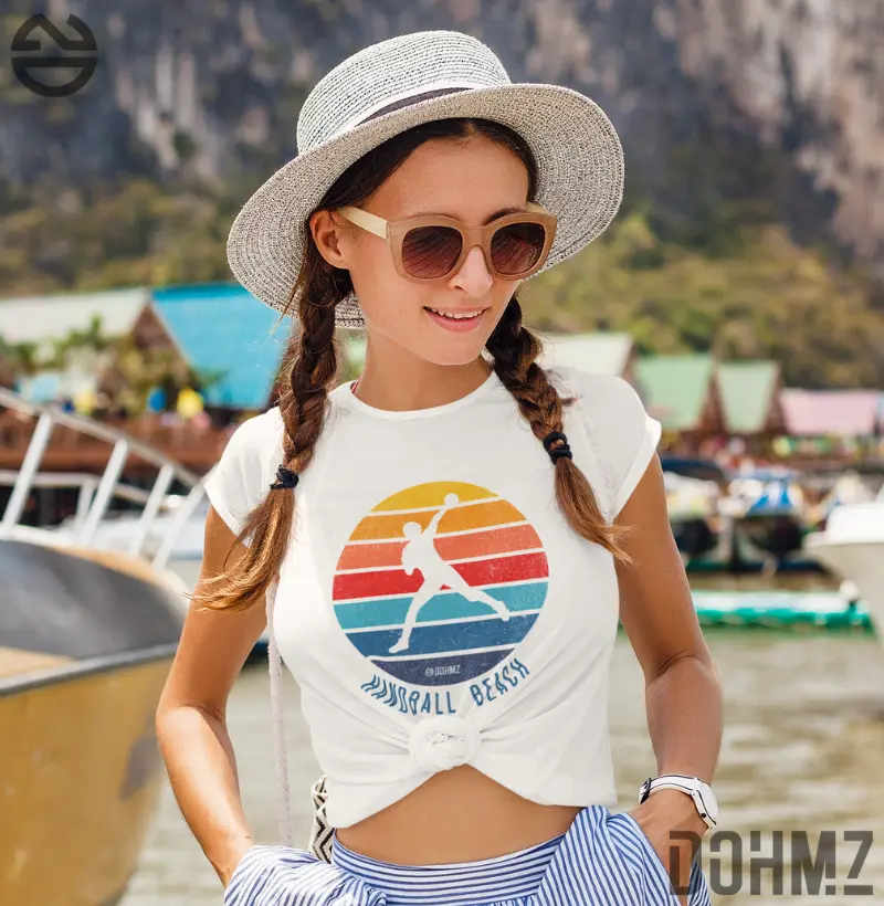 Camiseta Handebol Beach Fem.