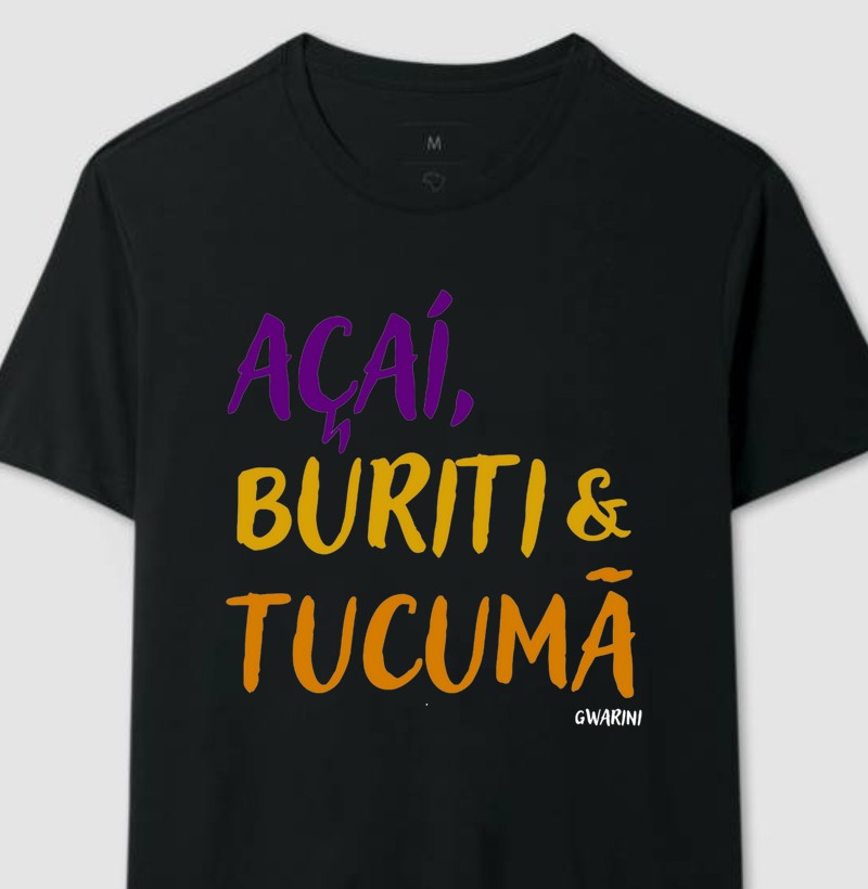 Açaí, buriti e tucumã