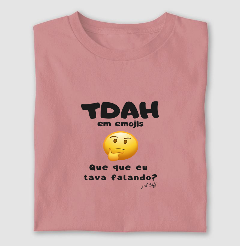 TDAH em Emojis. Que que eu Tava Falando