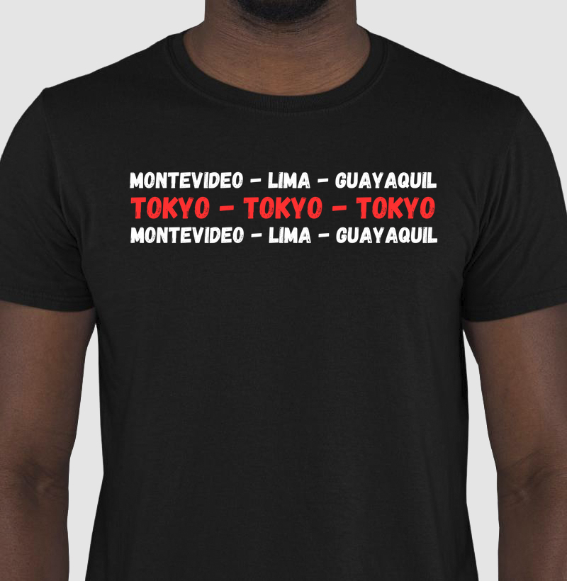 CAMISA TOKYO PRETA