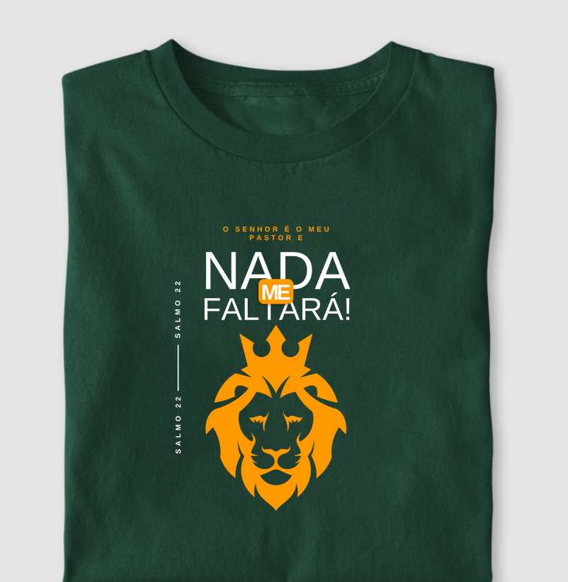 Camiseta o Senhor é meu Pastor