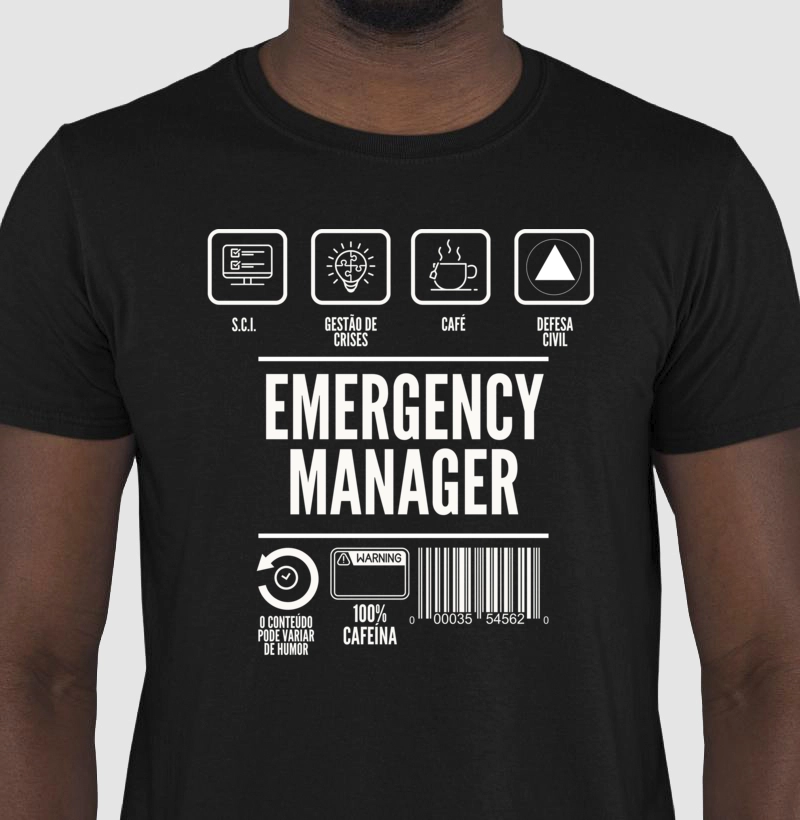 Camiseta Emergency Manager #01