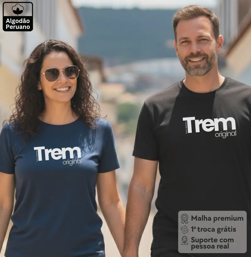 Trem original - Algodão Peruano