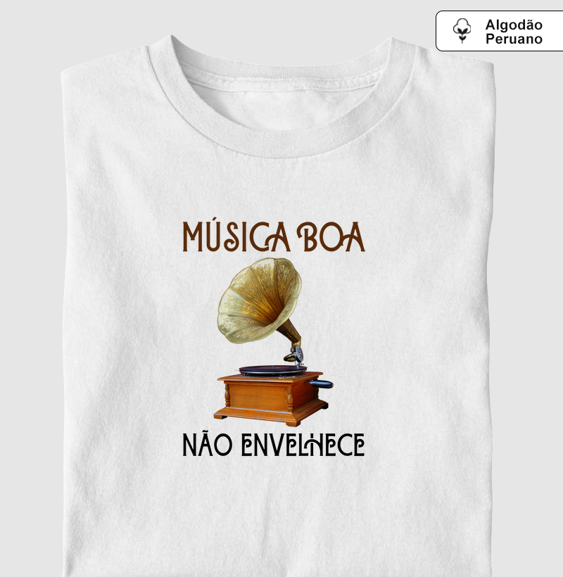 MÚSICA BOA NÃO ENVELHECE - GRAMOFONE