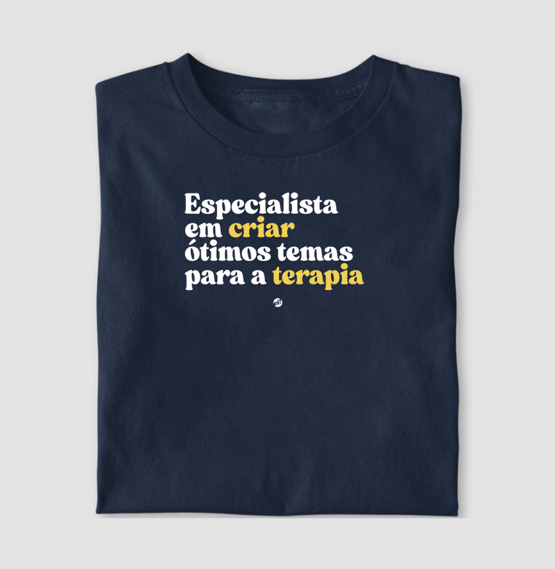 Especialista em criar novos temas para a terapia