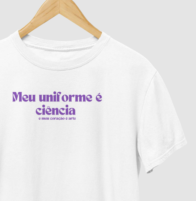 Meu uniforme é ciência