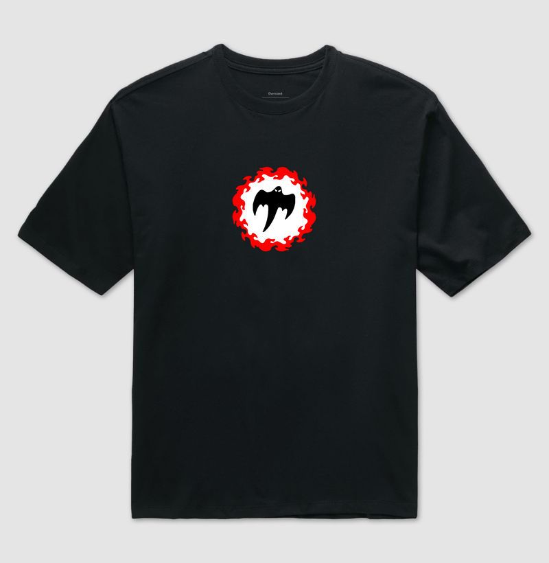 Camiseta Ghosting Oversized