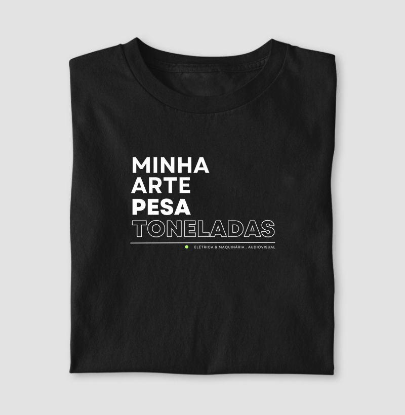 MINHA ARTE PESA TONELADAS