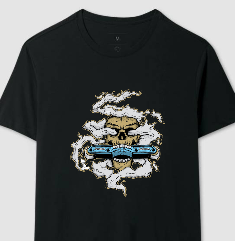 Camiseta Skull Frame