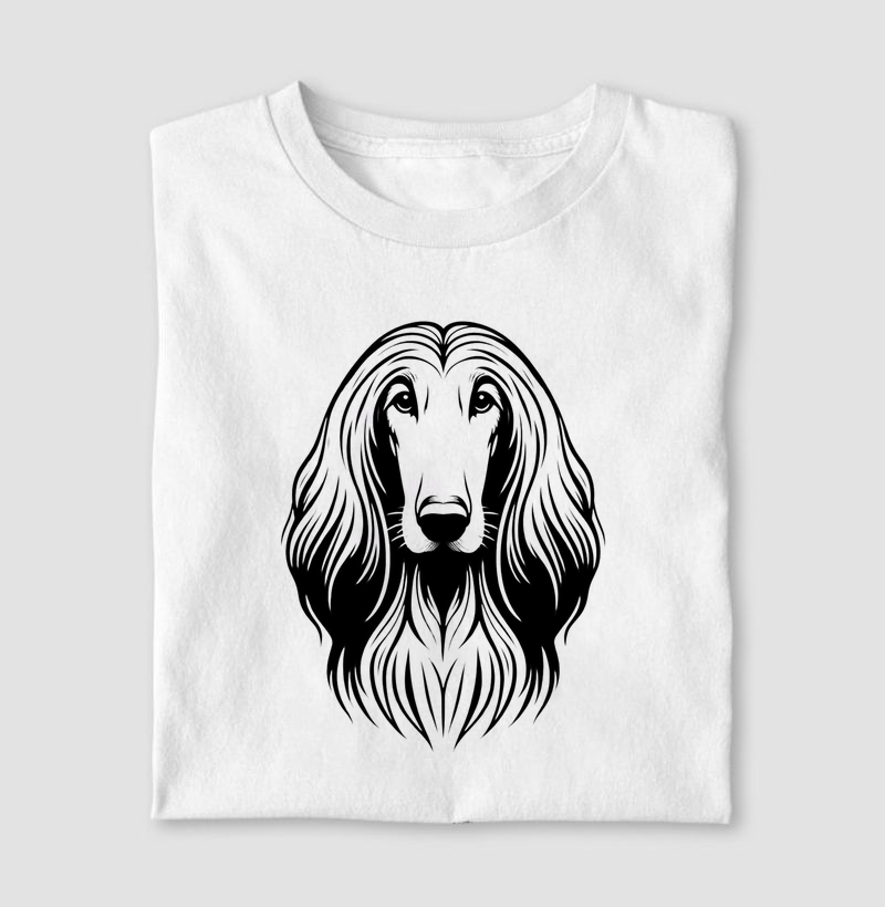 Afghan Houd minimalista