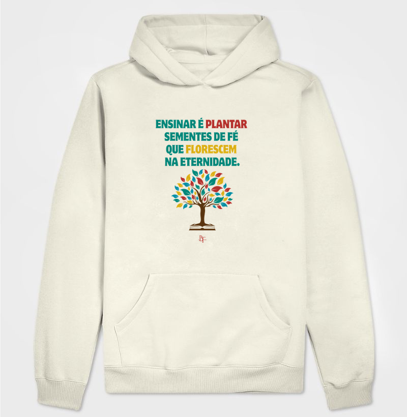Ensinar é Plantar Fé – Estampa Cristã para Educadores com Propósito
