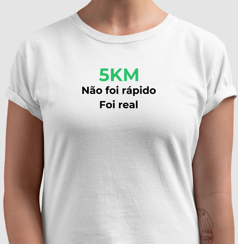5KM - Não foi rápido foi real