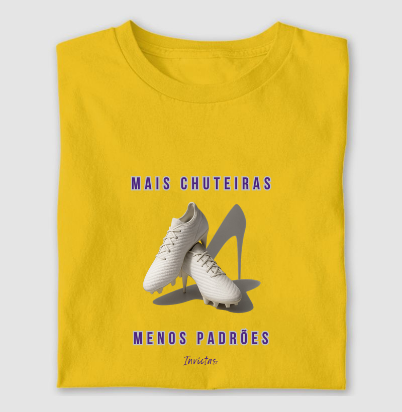 Camiseta Algodão Penteado - Menos Pradrões