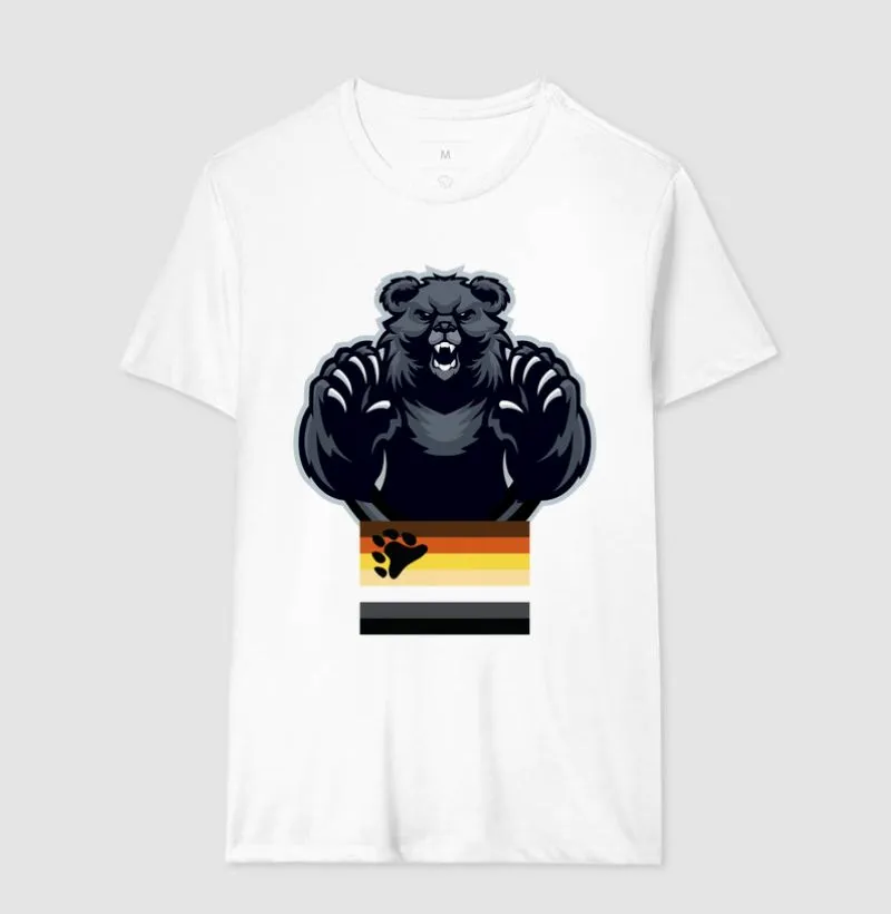 Urso Feroz com Bandeira Bears