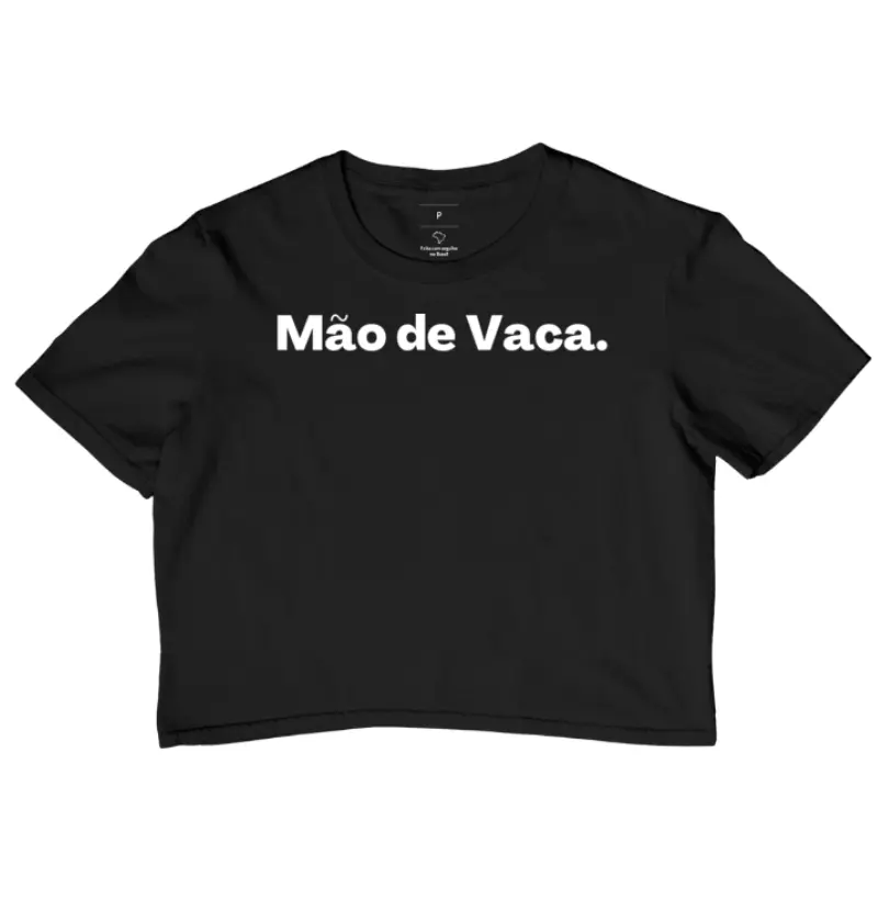 Cropped Mão de Vaca