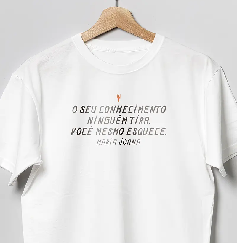 Camiseta Conhecimento