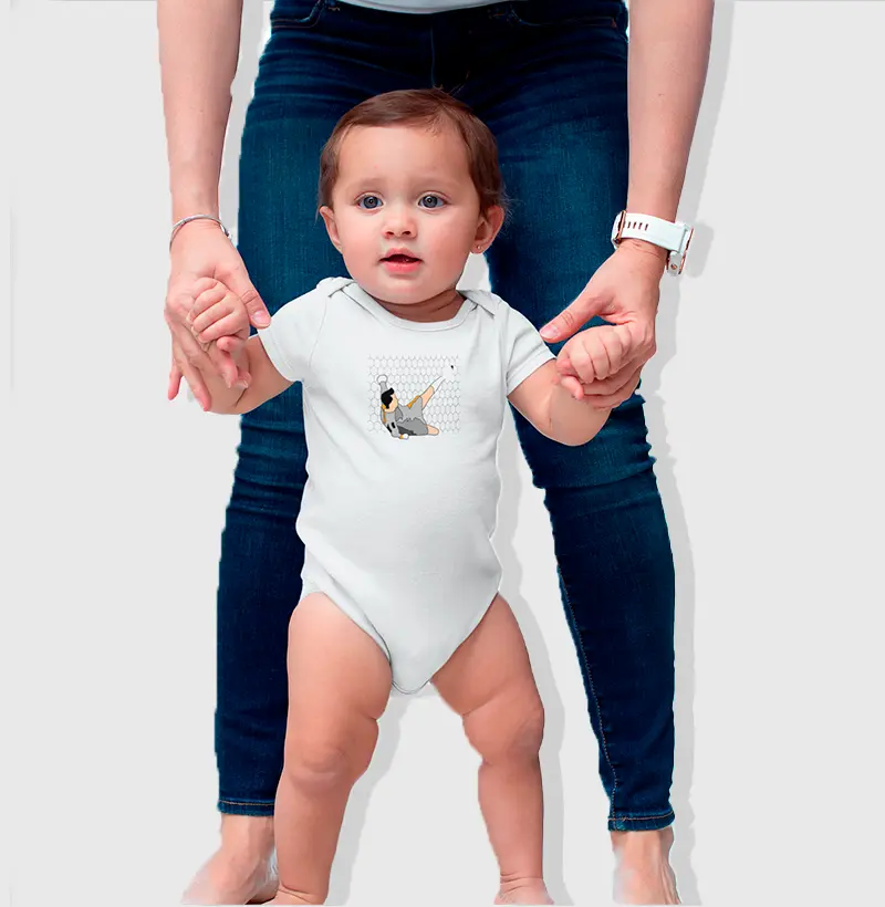 Momentou Body Infantil Defesaça do Santo