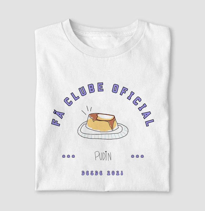 Camiseta Fã Clube Pudin