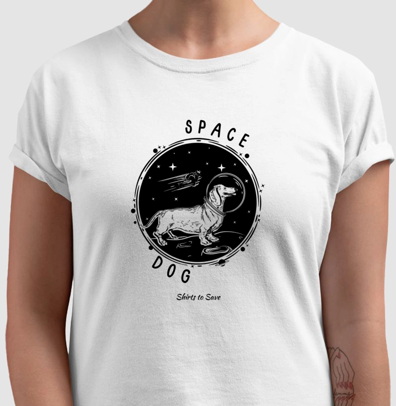 Camiseta Space Dog
