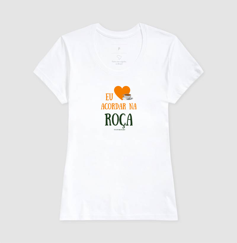 Amo acordar na roça