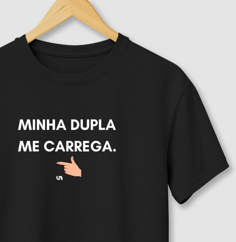 Minha dupla me carrega.
