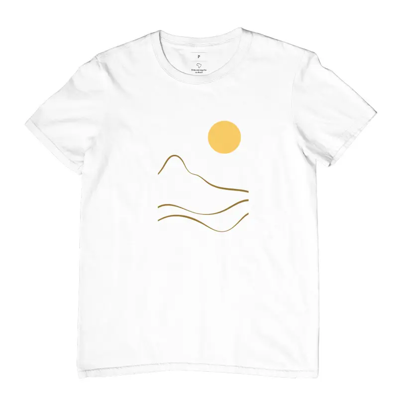 Pôr do Sol ilustrado