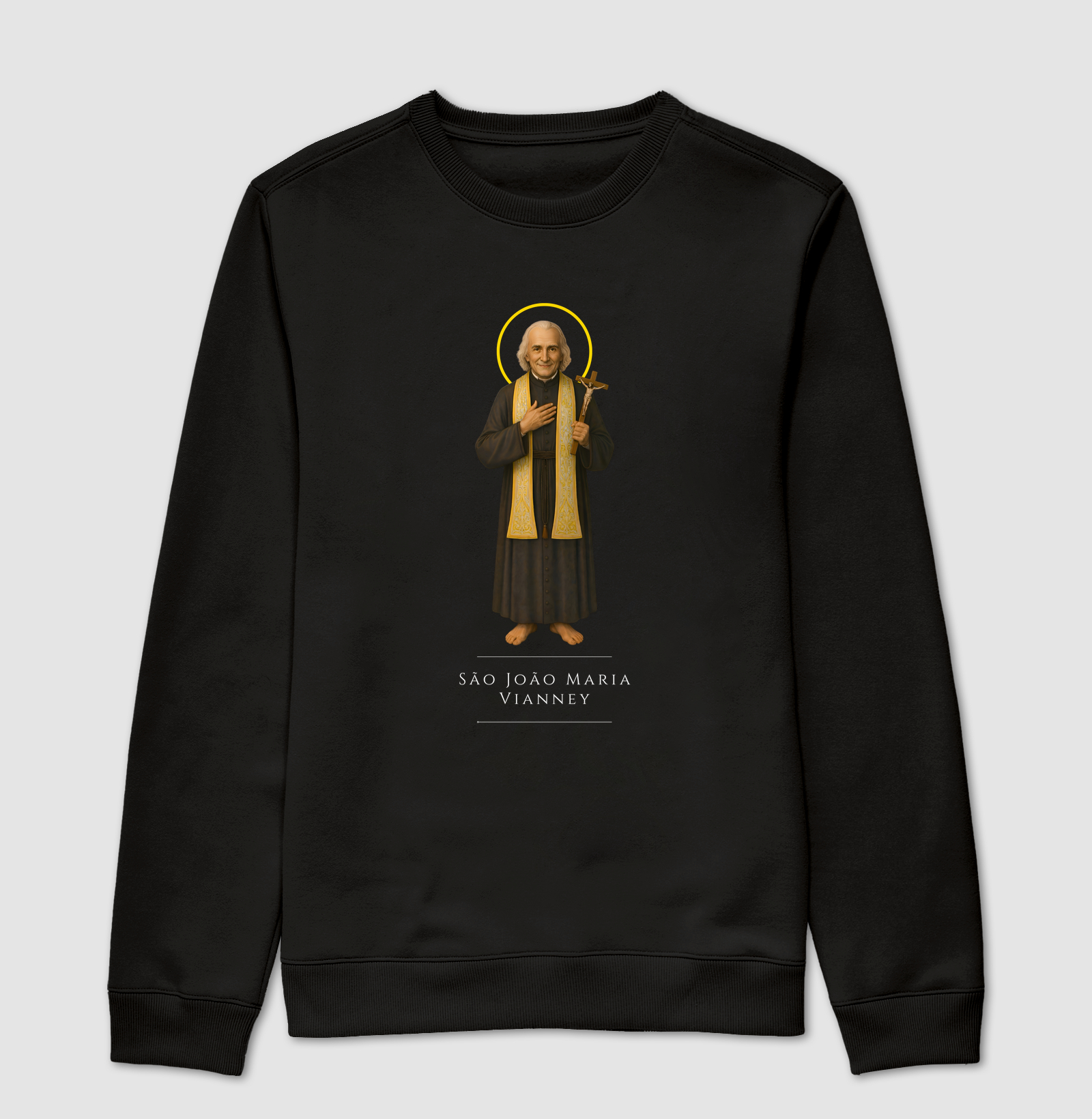 Camiseta Católica — São João Maria Vianney