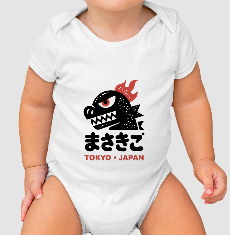 Body Infantil Monstrinho Tokyo | Chigos Kids