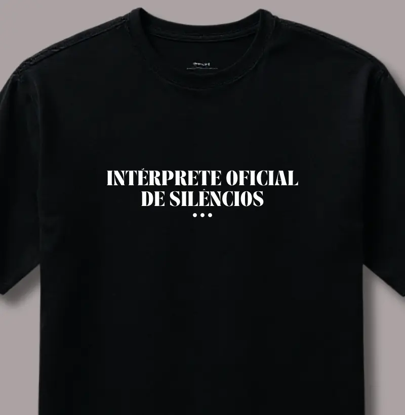Intérprete Oficial de Silêncios