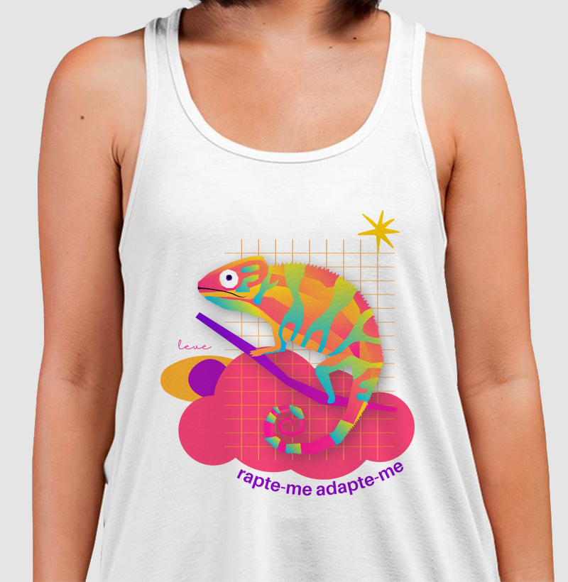 Regata Unissex Camaleão