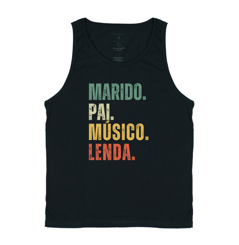 Marido. Pai. Músico. Lenda.