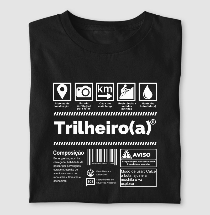 Rótulo Trilheiro(a)