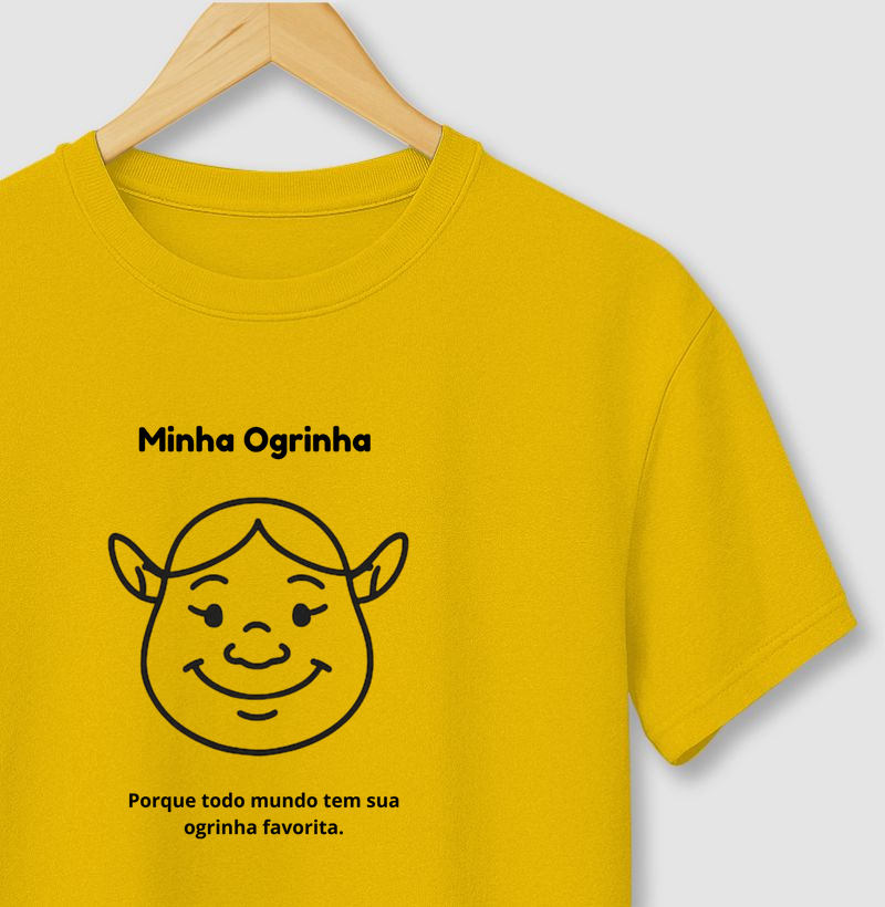 Camiseta Animalis 100% Algodão Meu Ogrinho 