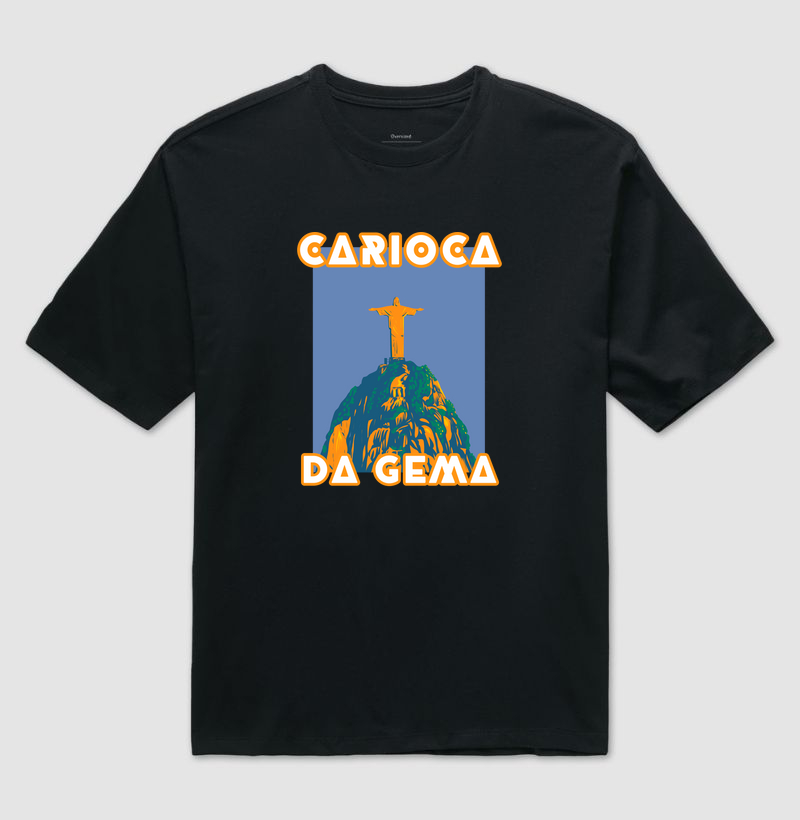 Camiseta Oversized Carioca da Gema