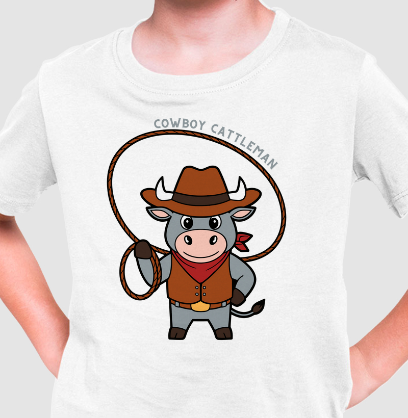 Camiseta infantil country