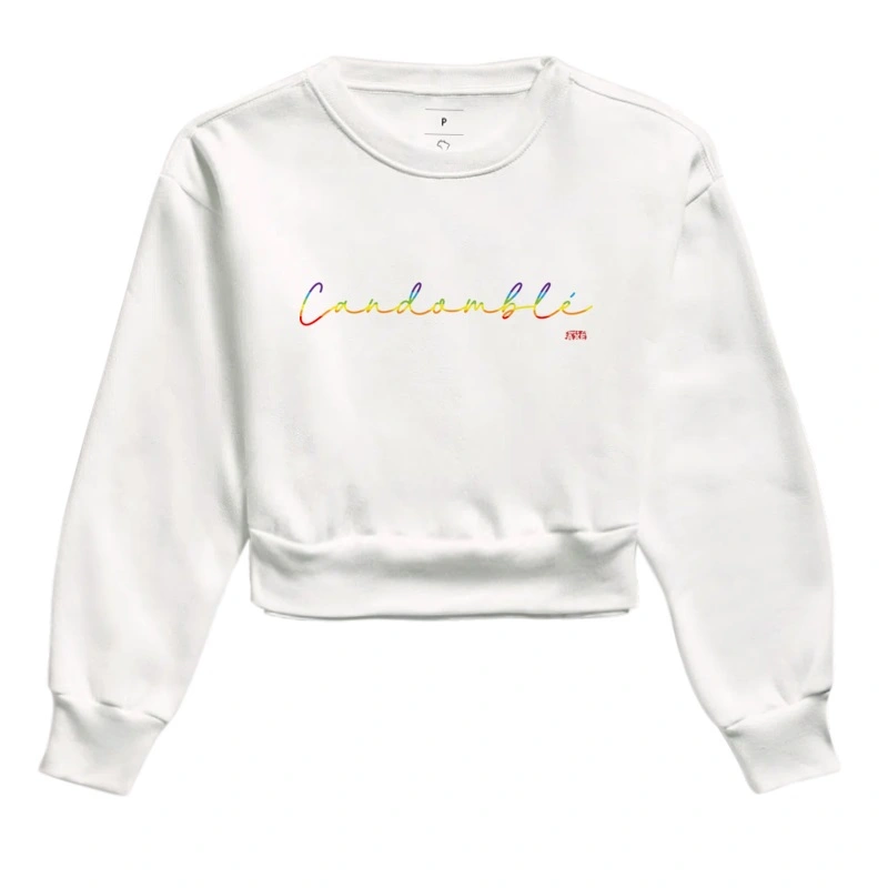 Moletom Cropped Candomblé Colors