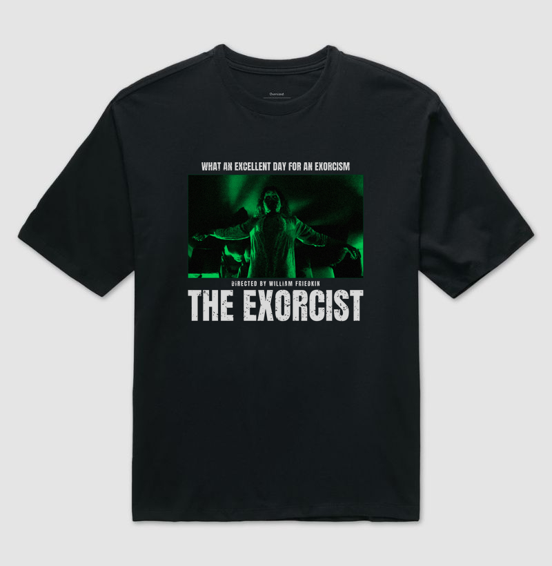 Camiseta Oversized The Exorcist