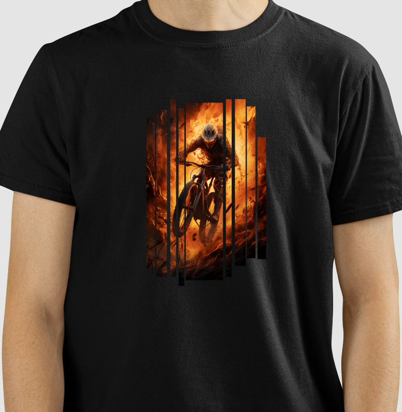 Camisa Mr. Bike Biker Fire