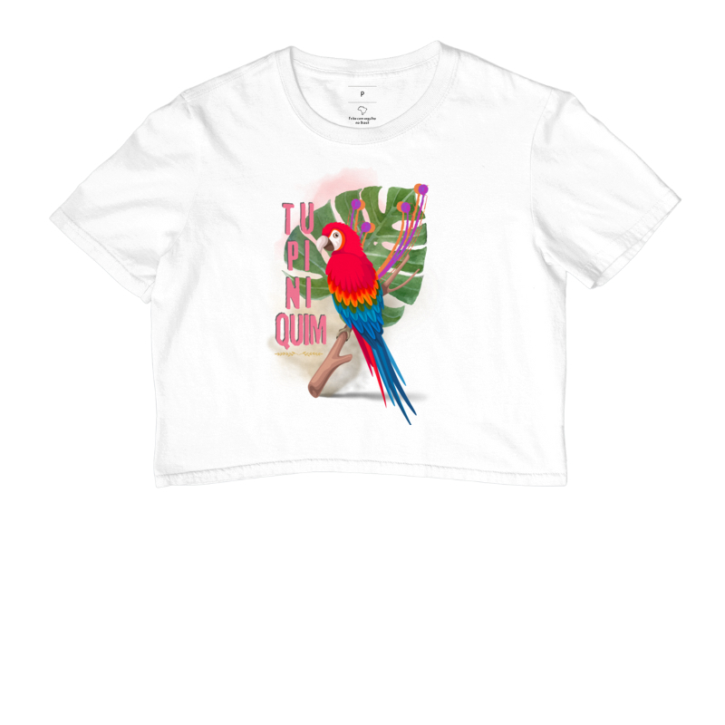 Camisa Estampa Tupiniquim Arara