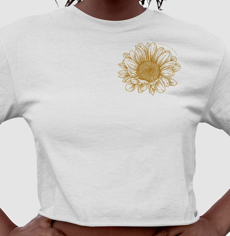 Cropped - Flor do Sol