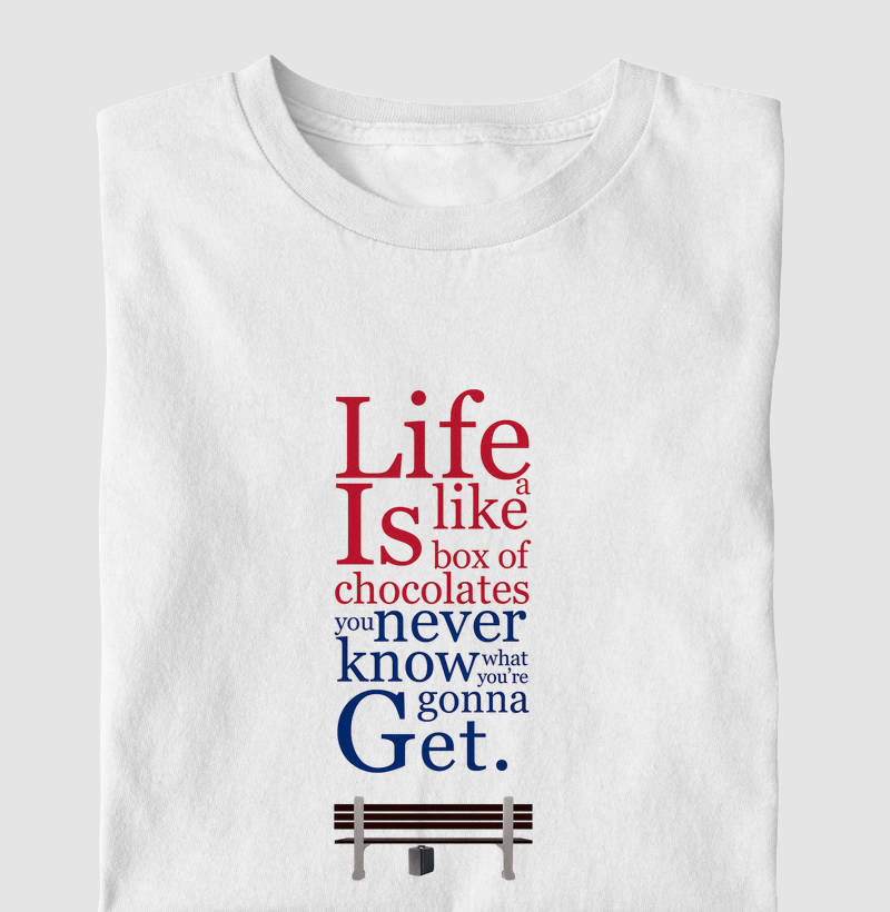 Life is like a box of chocolates - Forrest Gump