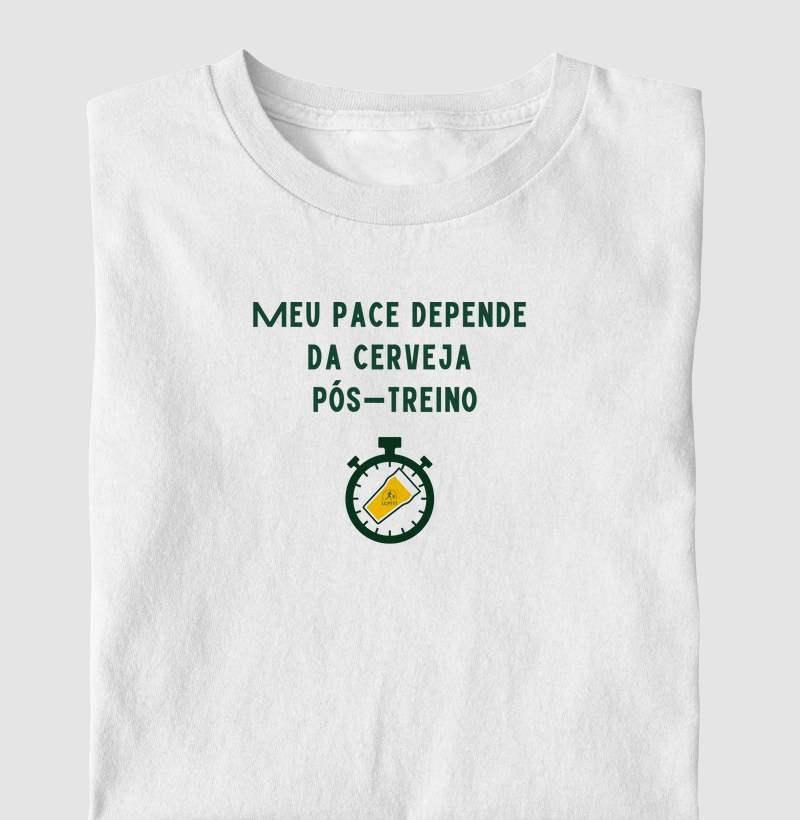 Pace e cerveja pós-treino