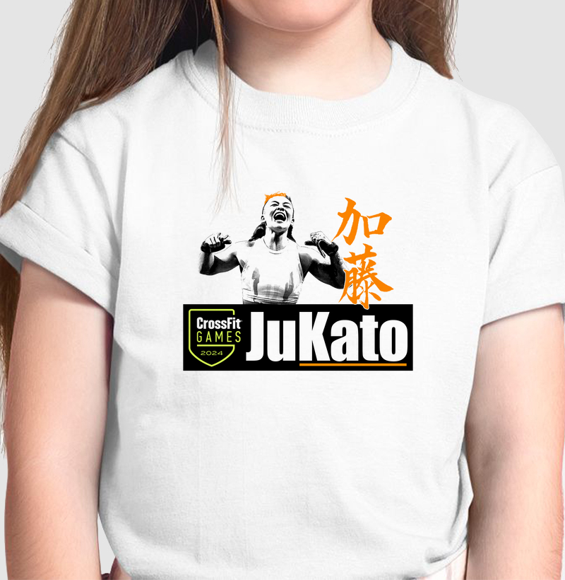 Camiseta infantil branca